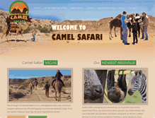 Tablet Screenshot of camelsafari.com